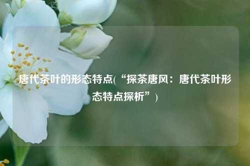 唐代茶叶的形态特点(“探茶唐风：唐代茶叶形态特点探析”)