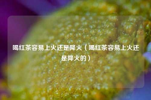 喝红茶容易上火还是降火（喝红茶容易上火还是降火的）